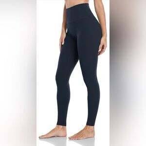 Women's High-Waisted Navy Leggings - Lululemon Allign Dupe